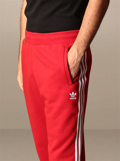 weiß rote adidas hose|Rote Hosen .